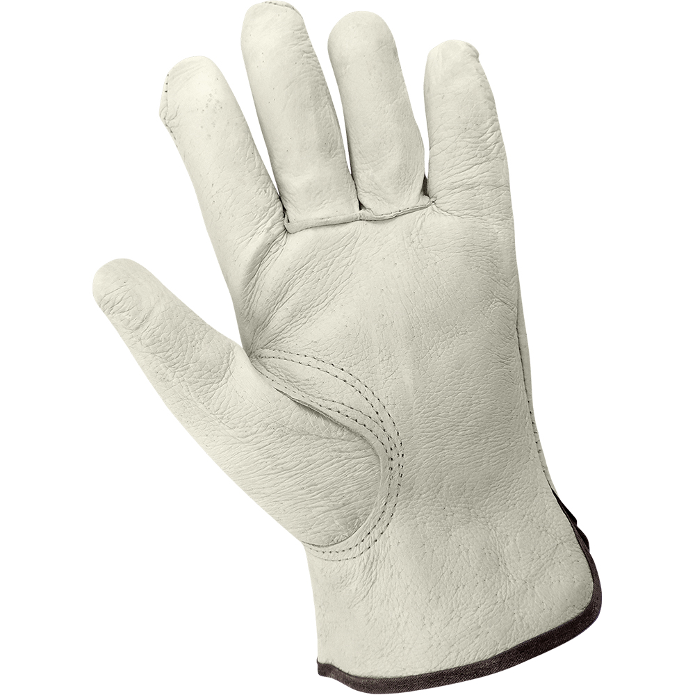 Global Glove Standard-Grade Grain Pigskin Leather Driver Gloves from GME Supply